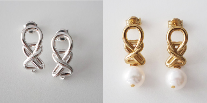Joyas con significado: proceso de fabricación artesanal (chapado en oro de 3 micras y posterior montaje con perla cultivada en pendientes de plata de ley)